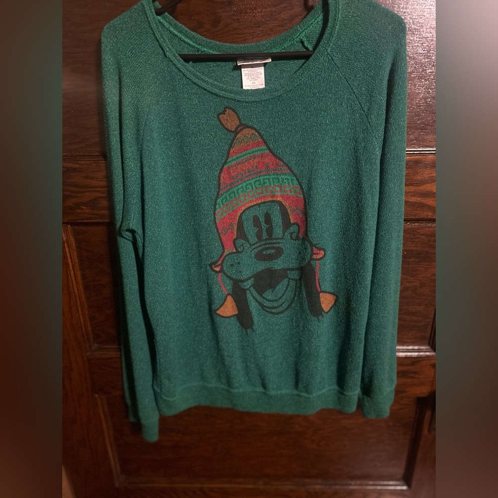 Disney Parks, Goofy Festive, Holiday Sweater, Size XL
